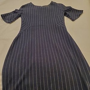 Banana Republic blue and white winter dress, size 0